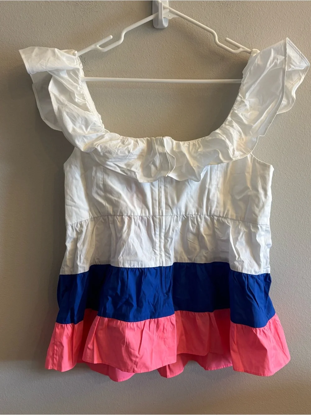 Lilly Pulitzer Emie Ruffle Top Size 12 NEW - Picture 5 of 15